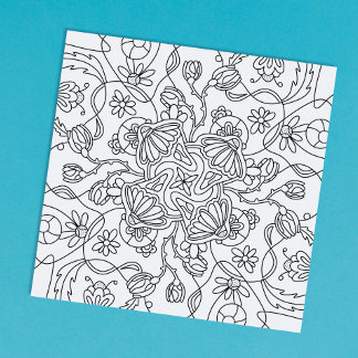 Hallo Frühling: Farbe Ihre eigene Blume