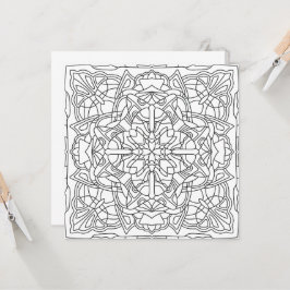 Hallo Frühling: Geometric Mandala