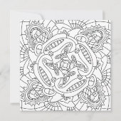 Hallo Frühling: Gute Osterfarbenkarte (Vorderseite)