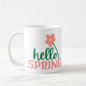 Hallo Frühling Kaffeetasse (Links)