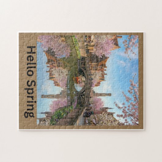 Hallo Frühling Puzzle (Horizontal)