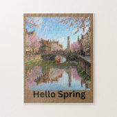 Hallo Frühling Puzzle (Vertikal)