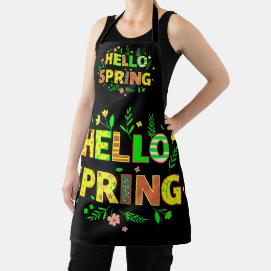 Hallo Frühling Schürze (InSitu)