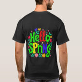 Hallo Frühling T-Shirt (Rückseite)