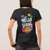 Hallo Frühling T-Shirt (Rückseite)