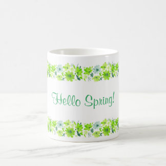 Hallo Frühlingsbecher Kaffeetasse