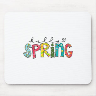 Hallo Frühlingsblume Frohe Ostern Floral Mama Pfla Mousepad