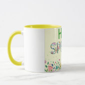 Hallo Frühlingstasse Tasse (Links)