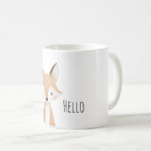 Hallo Fuchs Kaffeetasse (VorderseiteRechts)