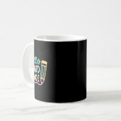 Hallo Gefärbte Krawatte Lehrer der dritten Klasse  Kaffeetasse (Vorderseite Links)
