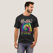 Hallo Gefärbte Krawatte Rainbow Erster Platz T-Shirt (Vorne ganz)