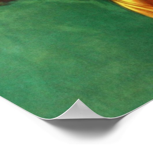 "Hallo" Gemälde - Edward Mason Eggleston Poster (Ecke)