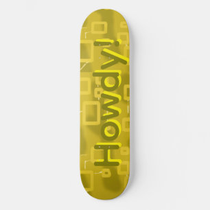 Hallo Geometrisch Skateboard