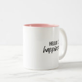 Hallo Glück Sonnenschein Tasse (VorderseiteRechts)