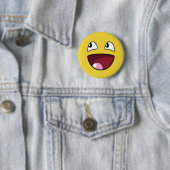 hallo glückliches Gesicht Button (Beispiel)
