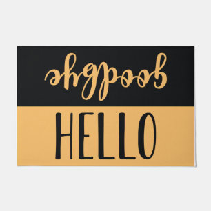 Hallo Goodbye Fußmatte