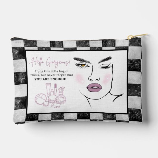 Hallo Gorgee Makeup Accessory Bag Zubehörtasche (Rückseite)