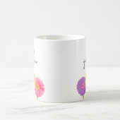 Hallo Gorgeous Gerbera Daisies Girly Chic Floral C Kaffeetasse (Mittel)