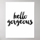 Hallo Gorgeous Poster (Vorne)