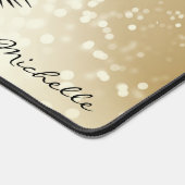 Hallo Gorgeous - Schöne Augen - Personalisieren Schreibtischunterlage (Ecke)