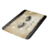 Hallo Gorgeous - Schöne Augenblicke mit Gold Badematte (Schrägansicht)