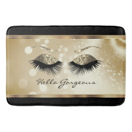 Hallo Gorgeous - Schöne Augenblicke mit Gold Badematte