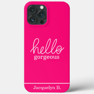 Hallo Gorgeous Signature Case-Mate iPhone Hülle