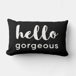 Hallo Gorgey Reversible White Black Design Lendenkissen
