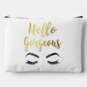 Hallo Gorgey und Augen Zubehörtasche (Vorderseite)