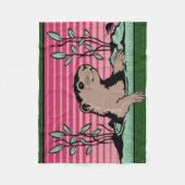 Hallo, Groundhog's Shadow - Fleecedecke (Vorderseite)