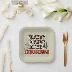 Hallo Hallo Hallo Weihnachten Familie Xmas Party G Pappteller