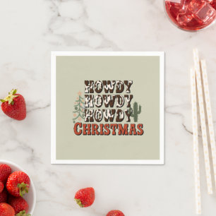 Hallo Hallo Hallo Weihnachten Familie Xmas Party G Serviette
