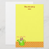 Hallo hallo Hamster Briefpapier (Vorne/Hinten)