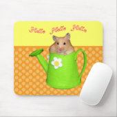 Hallo hallo Hamster Mousepad (Mit Mouse)