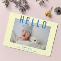 Hallo | Hallo | Mein Baby | Modernes Foto