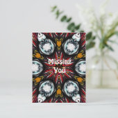 Hallo, Hallo_ Postkarte (Stehend Vorderseite)