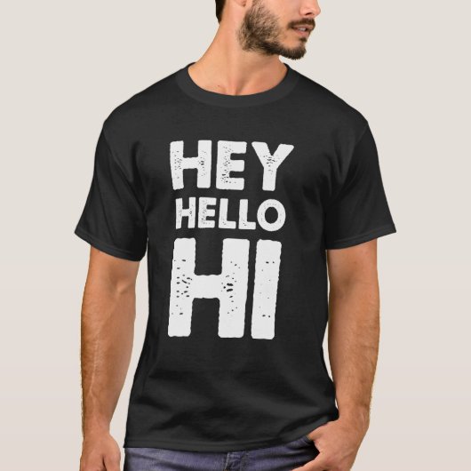 Hallo Hallo T-Shirt (Vorderseite)