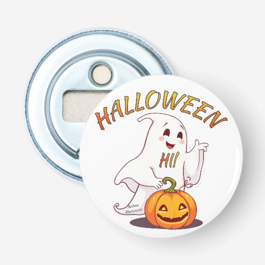 Hallo! Halloween Flaschenöffner (Vorderseite)