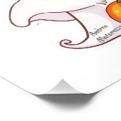 Hallo! Halloween Fotodruck (Ecke)