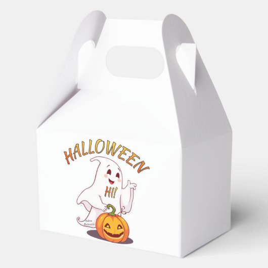 Hallo! Halloween Geschenkschachtel (Rückseite)