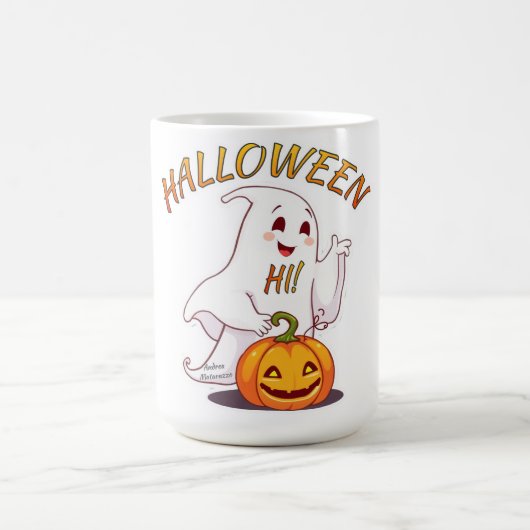 Hallo! Halloween Kaffeetasse (Mittel)