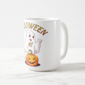 Hallo! Halloween Kaffeetasse (VorderseiteRechts)