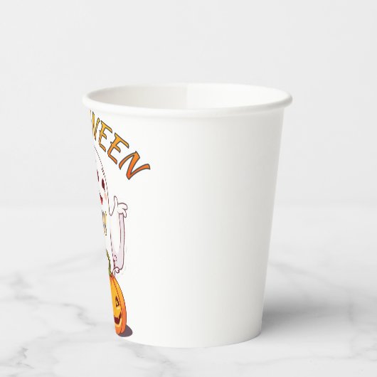 Hallo! Halloween Pappbecher (Links)