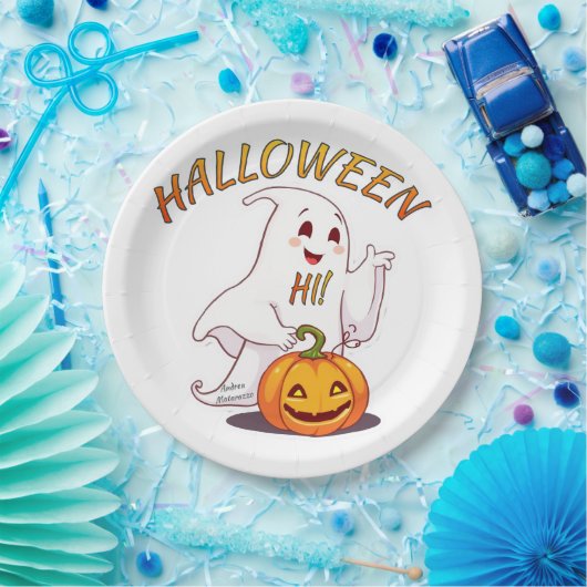 Hallo! Halloween Pappteller (Party)