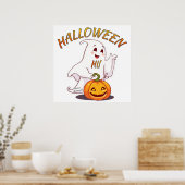 Hallo! Halloween Poster (Küche)