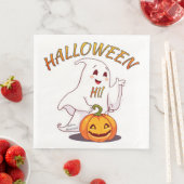 Hallo! Halloween Serviette (Beispiel)