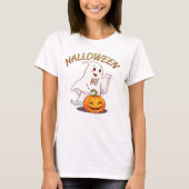 Hallo! Halloween T-Shirt (Vorderseite)