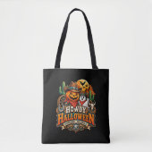 Hallo Halloween Tasche (Vorderseite)
