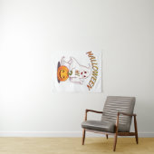 Hallo! Halloween Wandteppich (Beispiel (Horizontal))