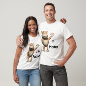 Hallo Hasser-Tschüss-Hasser T-Shirt (Unisex)